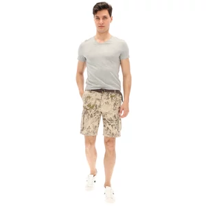 Desigual Malaga, férfi terepmintás farmer rövid nadrág, 28