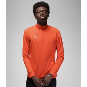 Nike Air Jordan Narancssárga Dri-Fit Férfi Edző Felső, M-es méretben