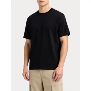 Jack & Jones Férfi Slim Fit Pamut Póló – Fekete - L