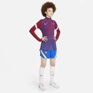 Nike FC Barcelona Strike női Dri-FIT focinadrág, Kék-Fehér, L-es méretben