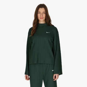 Nike W Nsw Jrsy Rib Ls felső DM6399397 Női zöld XS