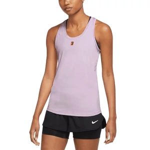 Nike Lila Dri Fit Női Tennis Trikó, S-es méretben