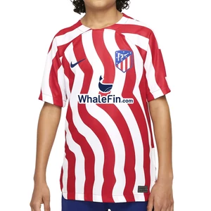 Nike Atlético Madrid 22/23 Home Stadium Gyerekmez, Piros/Fehér, L-es méretben, 147-158 cm