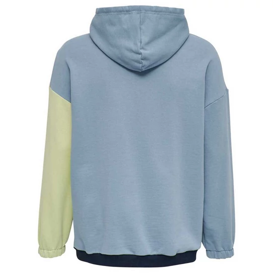 Hummel Unisex Multicolor Loose kenguruzsebes kapucnis pulcsi, L-es