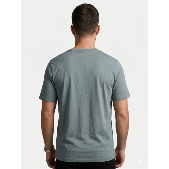 Jack & Jones Szürke egyszínű Férfi Póló, L