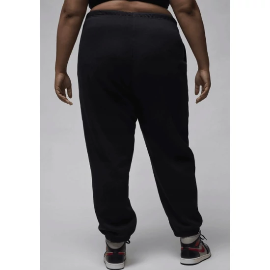 Nike Jordan Fekete Plusz Size Női Melegítő Nadrág, 1X-es méretben Derékbőség: 104-114 cm