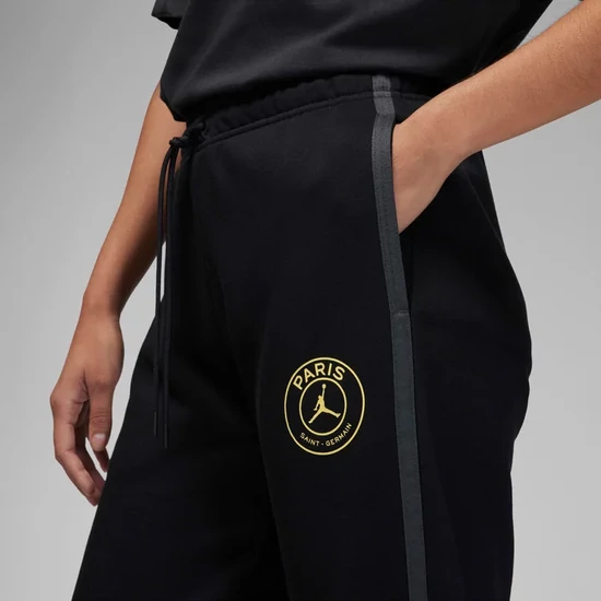 Nike Performance JORDAN X PARIS ST GERMAIN Fekete/Sárga Női Melegítőnadrág S-es méretben
