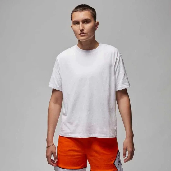 Jordan Core Blank Ss Tee  Fehér Női Póló, S-es méretben