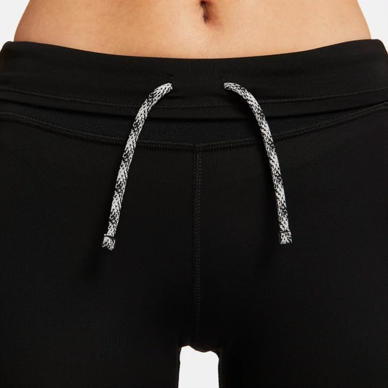 Nike, Epic Luxe sportleggings logóval, Fekete, S