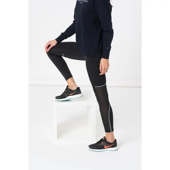 Nike, Air Dri-FIT magas derekú sportleggings futáshoz, Fekete/Szürke, S