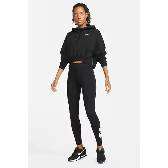 Nike, Essential sportleggings, Fekete, M