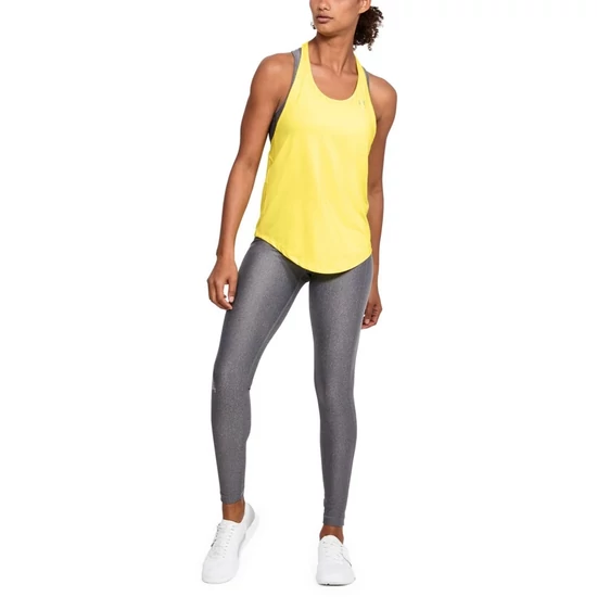 Under Armour HG Armour Mesh Edző Trikó, Sárga, L-es