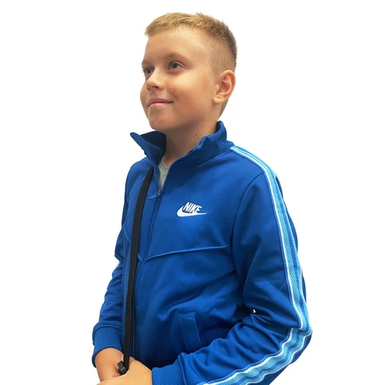 Nike Kids Kék Fiú Tréningruha Szett, L-es méretben, 147-158 cm