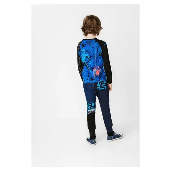 Desigual Spider, Fiú Pókemberes Pizsama Felső 146-152 cm