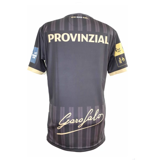 Hummel THW Kiel 19-20 Int Bajnokok Ligája Kéziladba Mez, Fekete-Arany, 116-128-as
