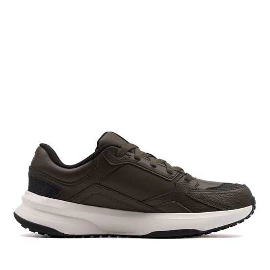 Under Armour Prémium Bőr Sportcipő (Olivazöld) 42,5 EU, UK 8, 27 cm