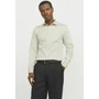 Jack & Jones PREMIUM Világos bézs Super Slim Férfi Ing – L