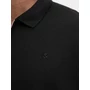 Jack & Jones Plus Size – Klasszikus Cipzáras Feket Pólóing, 3XL