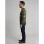 Jack & Jones Zöld - Fehér Férfi Karácsonyi Pulóver – L