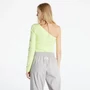 Nike One-Shoulder UV Zöld Hosszú Ujjú Női Felső, S