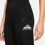 Nike, Epic Luxe sportleggings logóval, Fekete, S