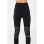 Nike, Air Dri-FIT magas derekú sportleggings futáshoz, Fekete/Szürke, S