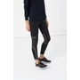 Nike, Air Dri-FIT magas derekú sportleggings futáshoz, Fekete/Szürke, S