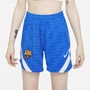 Nike FC Barcelona Strike női Dri-FIT focinadrág, Kék-Fehér, L-es méretben