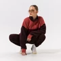 Nike Sportswear Utility női rózsaszín-bordó-barna pulóver, XS-es méretben