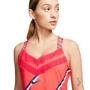 NikeCourt Női Teniszruha – Vörös-korall/Fehér/Kék, S