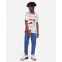 RB Leipzig 2022/23 Stadium hazai Nike Dri-FIT futballmez Fehér/Piros/Sárga, S-es méretben, 128-137 cm