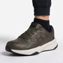Under Armour Prémium Bőr Sportcipő (Olivazöld) 42,5 EU, UK 8, 27 cm